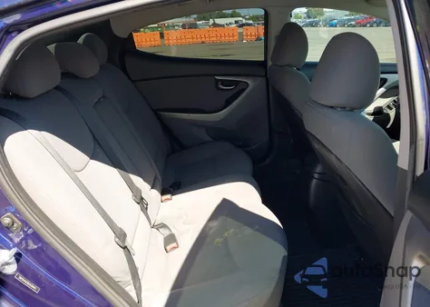 2014 Hyundai Elantra Se из США, поврежденный, VIN 5NPDH4AE9EH539447